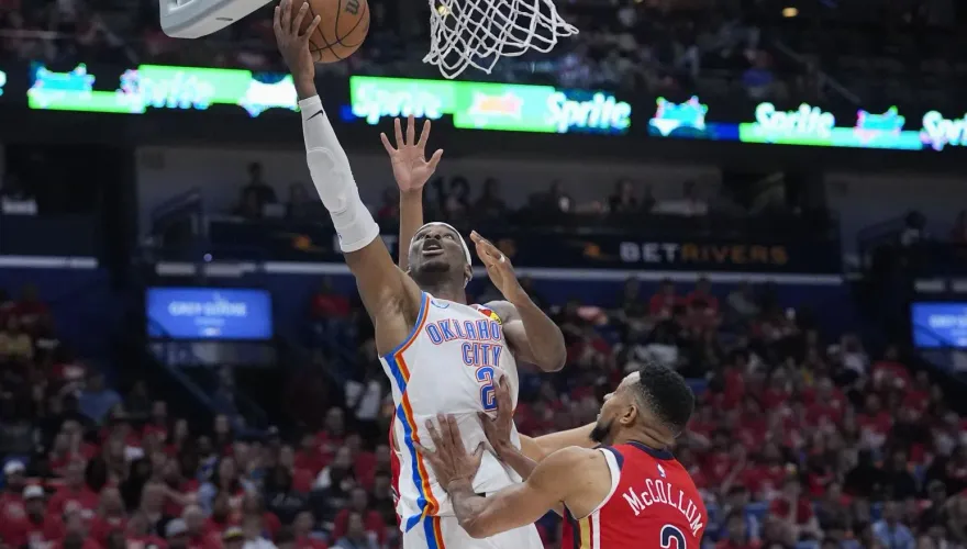 影/NBA季後賽亞歷山大領軍雷霆3連勝聽牌　華格納率魔術扳平騎士