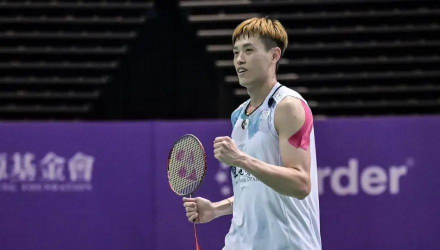 林俊易直落2擊敗世界第5　BWF瑞士羽球賽晉4強