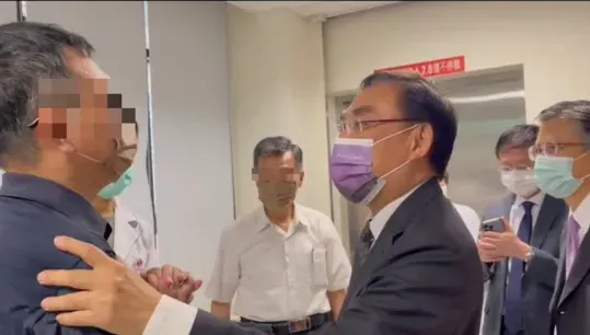 檢察官家中暈倒…彰基救命7個月神奇復原　法務部長蔡清祥3度加油打氣