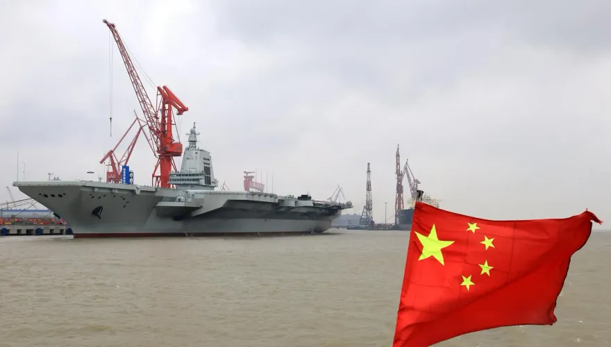 「福建艦」海試成陸首艘彈射型航母　飆10倍以上戰力！退將驚呆