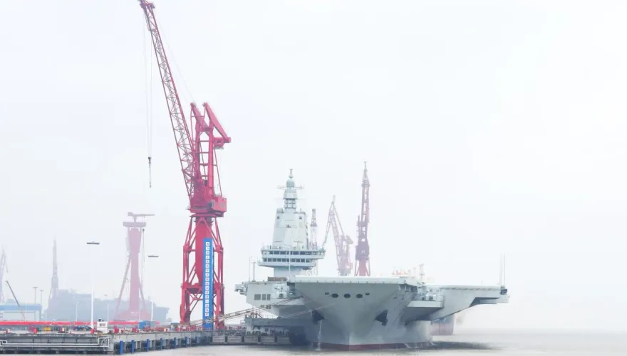 福建艦海試解放軍進「三航母時代」　陸軍事專家揭露細節