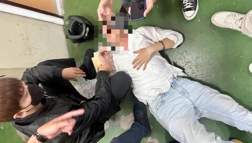 影/女婿淪車手余天怒嗆可恥！Gary被逮畫面曝　身上搜到200萬現金