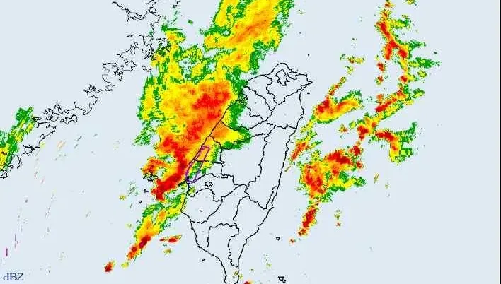 快訊/大雷雨轟炸！彰化、雲林小心了　氣象署示警：可能出現冰雹