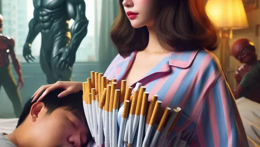 有綠光！男不抽菸「女友乳頭」濃濃尼古丁味　網：奶罩會抽菸