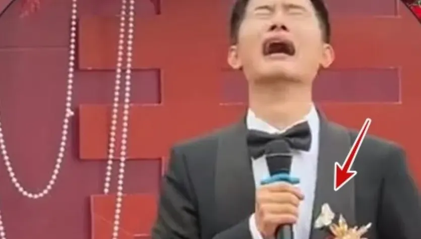 影/婚禮上蝴蝶突飛停胸口　新郎瞬間淚崩..痛哭原因藏洋蔥