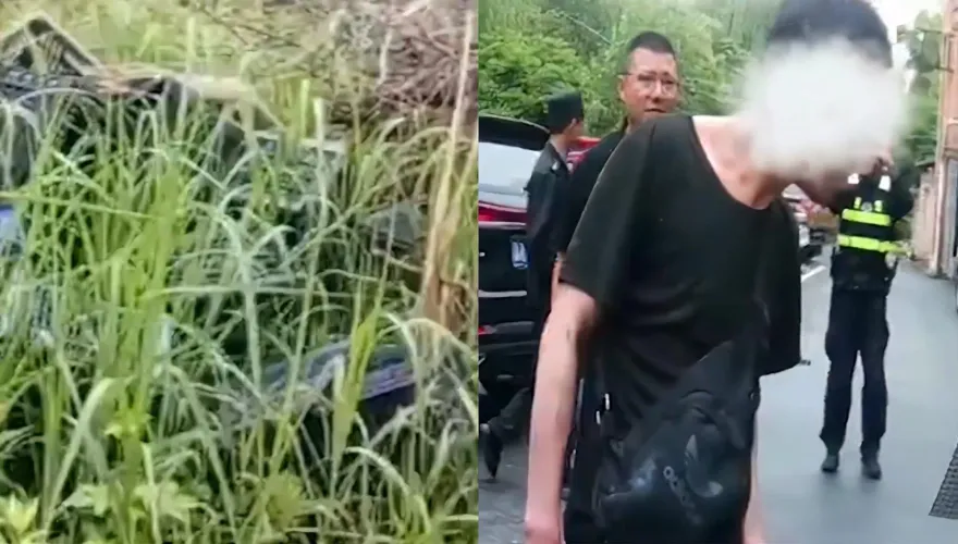 影/「狗舔都沒反應」！草叢發現「屍體」急報警　連法醫都出動…才知是「醉漢」