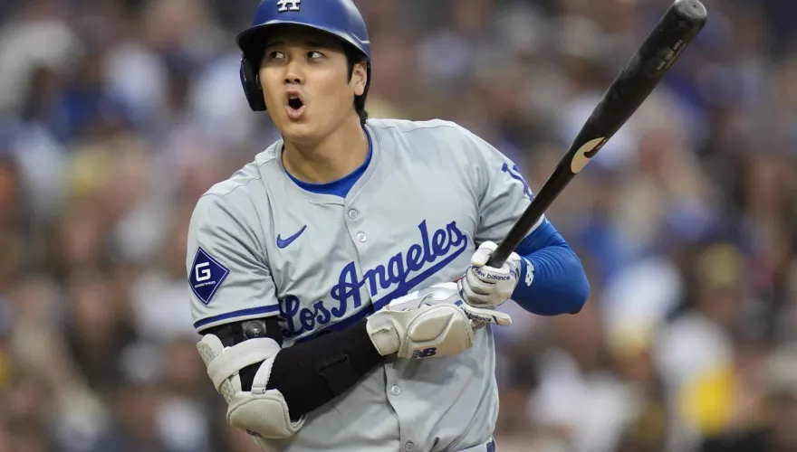 影/大谷翔平腰拉傷！道奇9局換代打　教頭：下戰替補待命
