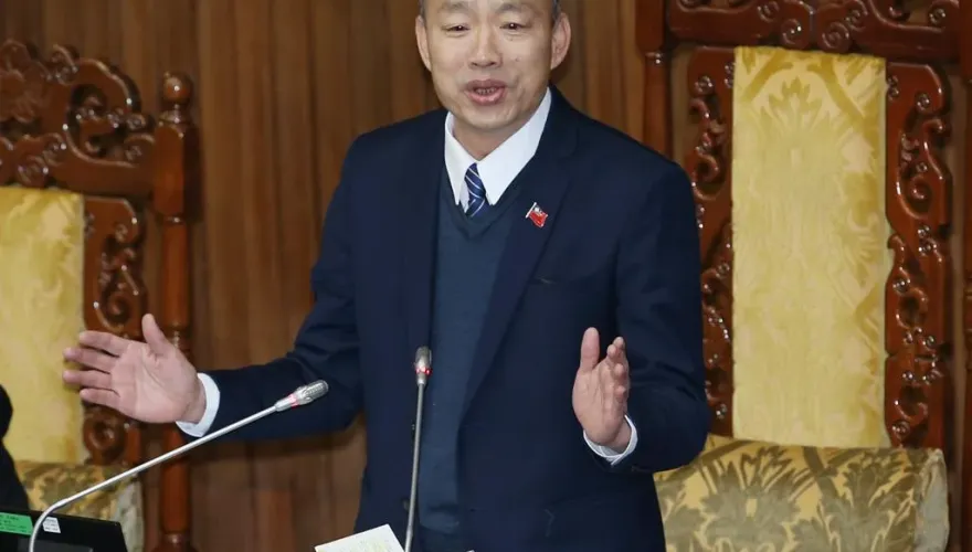 影/韓國瑜超高人氣震撼民進黨！　媒體人驚喊：立院完全變了