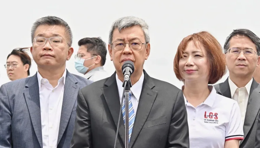 北台灣大雷雨近8000戶停電 　陳建仁：比10年前少1萬5千多件