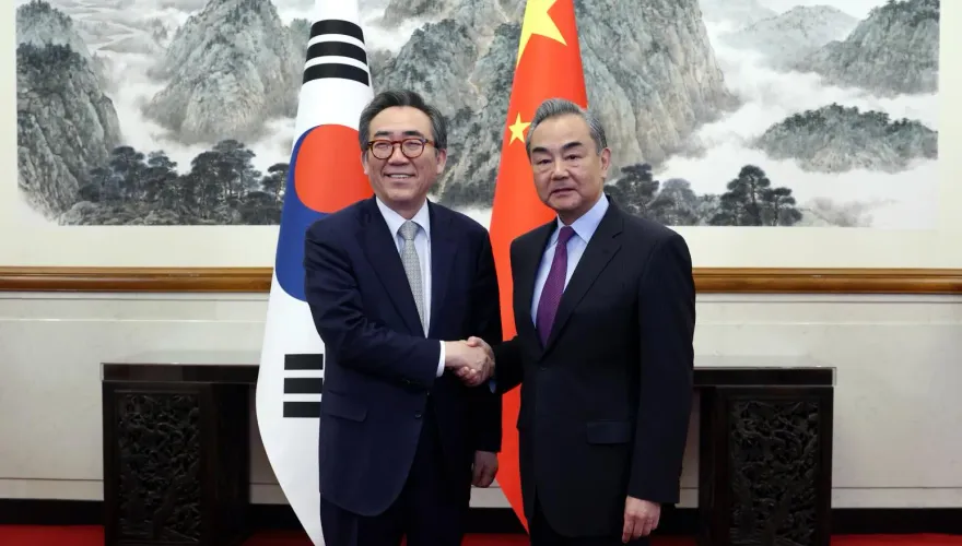 6年來韓外長首訪陸！示警兩國經濟競爭日增　關切台海緊張局勢