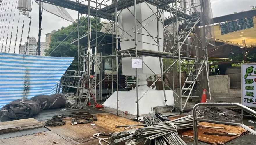快訊/碧潭風景區吊橋維護工程出事　工人從6樓高摔死
