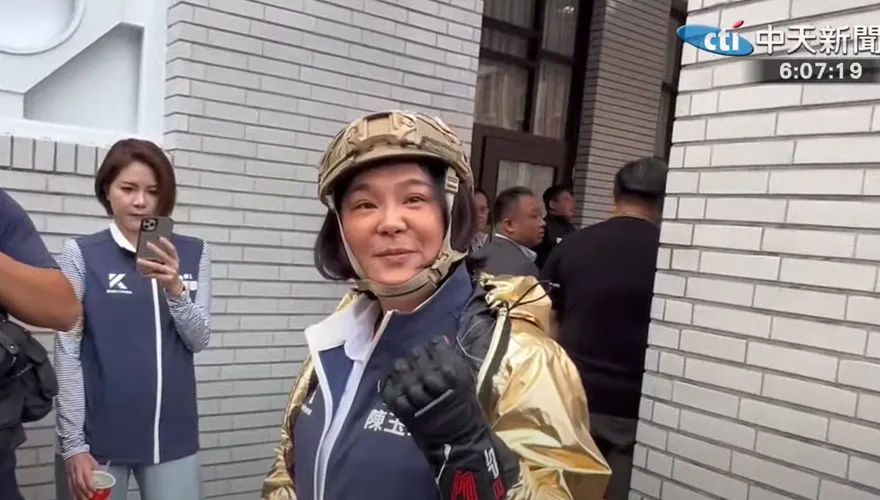 金門女戰神來了　陳玉珍誓參選2026金門縣長到底！