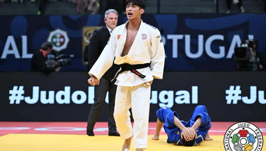 影/巴黎爭金大利多！楊勇緯柔道世錦賽奪銀　奧運頭號種子到手