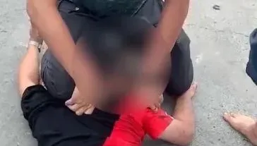 快訊/抓到了！一中商圈偷賓士丟包男童　男遭包夾彰化落網