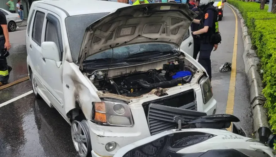 企圖開車衝撞員警！蘆洲警英勇攔截6條通緝男　開3槍成功逮人