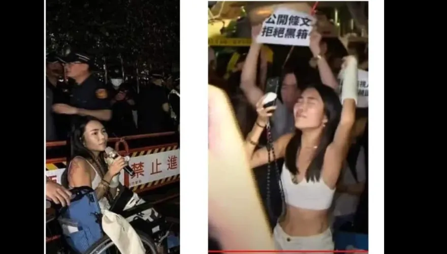 「517站起來」輪椅妹來立院了！ 過往黑歷史被扒出…重新定義「台灣獨立音樂」網驚呆