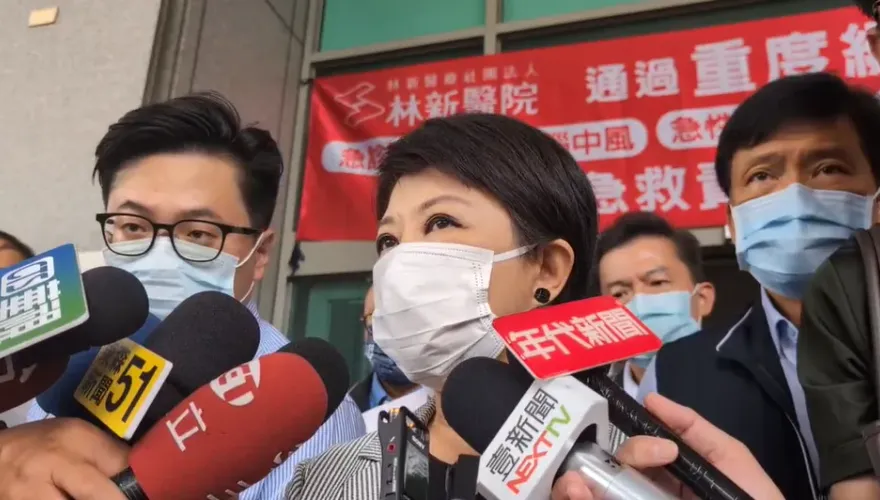 中捷驚傳隨機砍人案！ 盧秀燕急赴醫院探視傷者　承諾「全權負責醫療費」