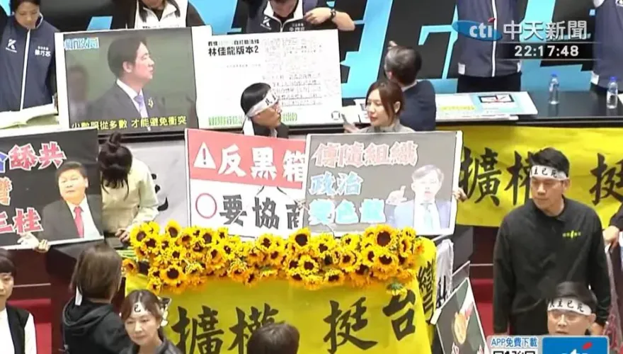 不滿學運夥伴攜手藍營認遭背叛　吳沛憶朝「這人」怒擲太陽花險砸中