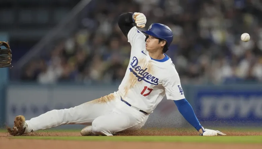 影/大聯盟百盜差一步！大谷翔平雙安+2盜　無奈道奇4連勝斷