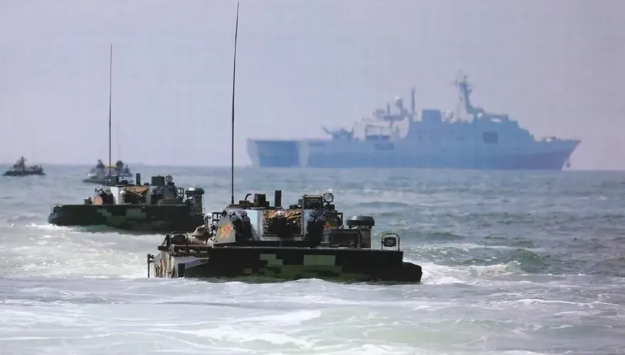 解放軍圍台軍演　國防部10字備戰批挑釁
