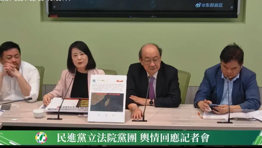 解放軍圍台軍演！柯建銘：與在野黨裡應外合
