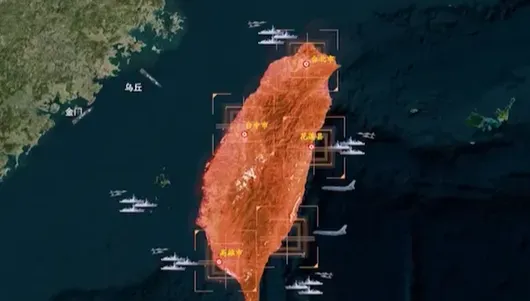 影/「進！圍！鎖！」解放軍東部戰區發布圍台軍演模擬動畫影片