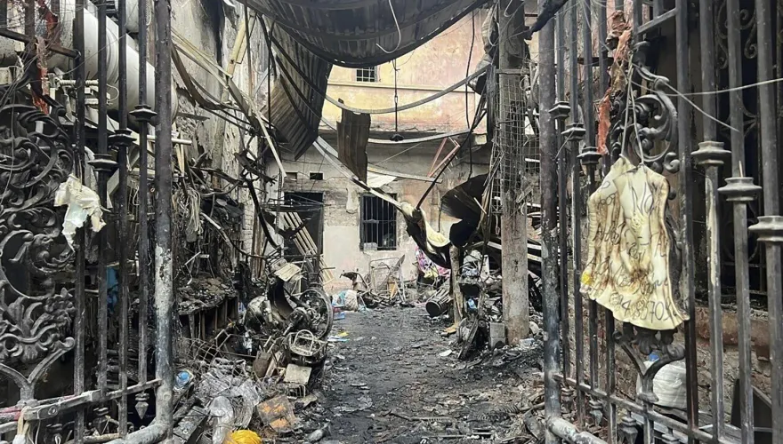越南河內出租公寓深夜大火！爆炸聲不斷　釀14人死亡、3人受傷