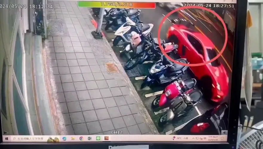 影/北市文山區更生機構槍擊案！男子搭跑車持步槍囂張掃射　2小時落網