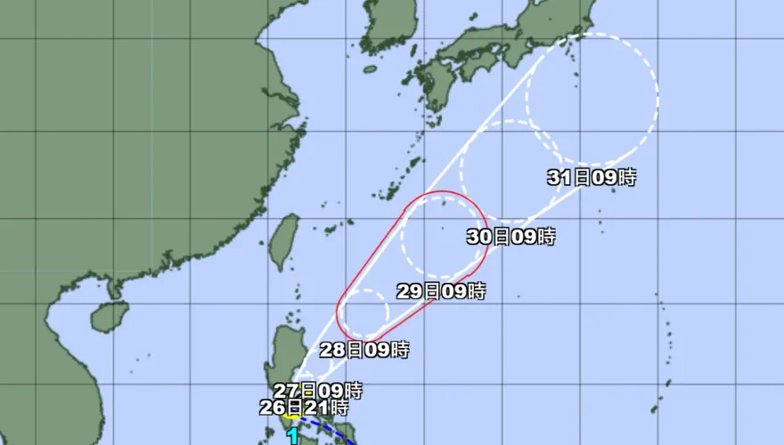 快訊/今年首颱「艾維尼」生成！最新路徑出爐　氣象署：對台影響機率低