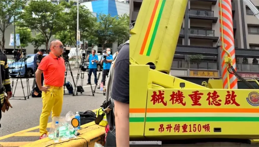 快訊/新竹惡火165人受困待援　竹北吊車大王5千萬機具義助霸氣喊「免費」