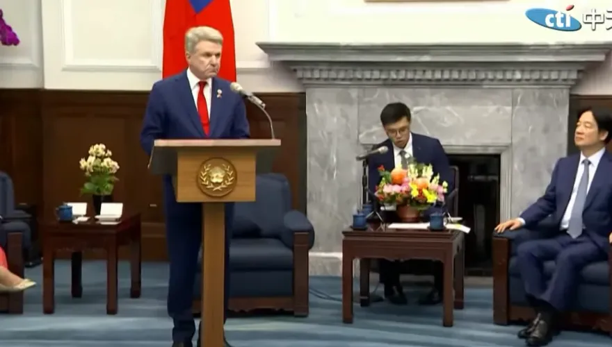 賴清德求援！接見美國眾議院外委會主席麥考爾：盼協助台灣強化自我防衛能力