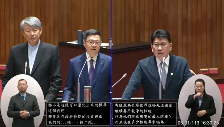 核廢處理有沒有辦法克服？卓榮泰球丟侯友宜