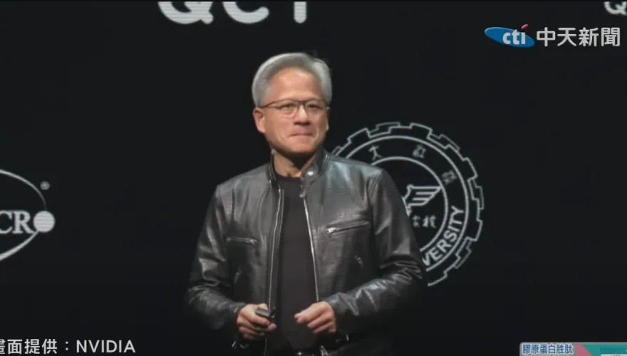 影/黃仁勳台大演講：台灣是我們珍貴夥伴的家　輝達一切從這裡開始
