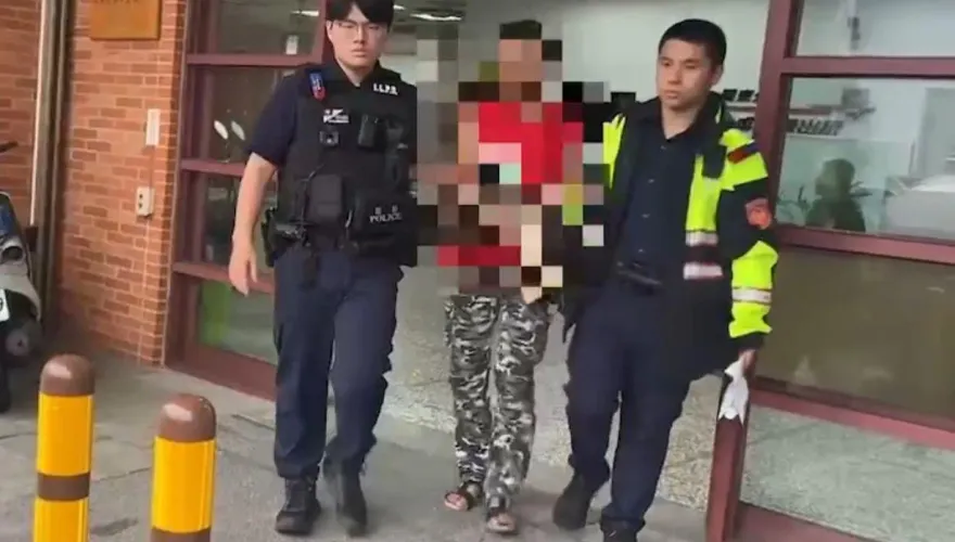 快訊/不滿違停被開單竟燒派出所！拒捕撞警車　羅東保全裁定收押