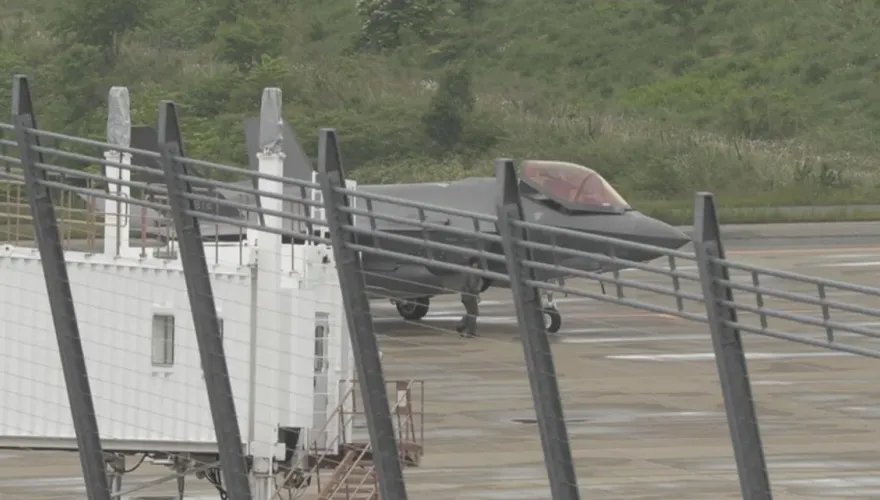 日本2架匿蹤戰機F35-A緊急迫降　青森機場關閉跑道