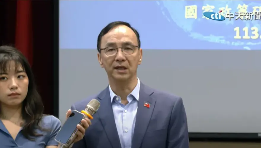影/傳韓國瑜介入黨主席選舉　朱立倫轟媒體名嘴造謠：對院長造成很大的困擾