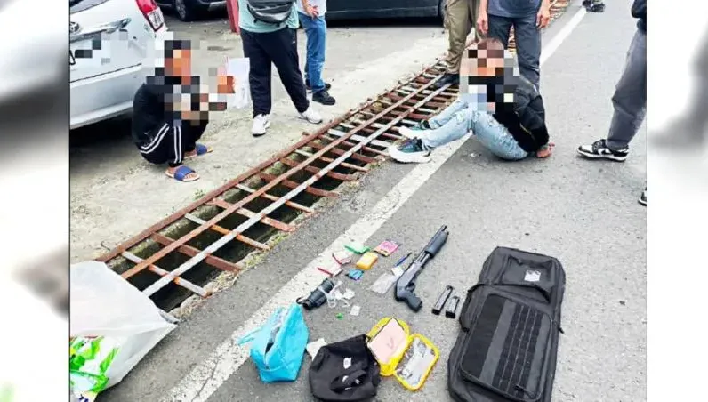 雙北擺攤結怨！員山老家堵人開霰彈槍要人命　警追緝逮5惡棍