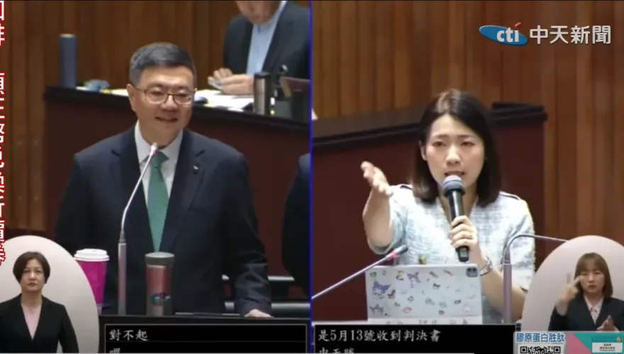影/「中天復台」行政院長承諾有方法！卓榮泰：NCC若敗訴確定有另外一個程序