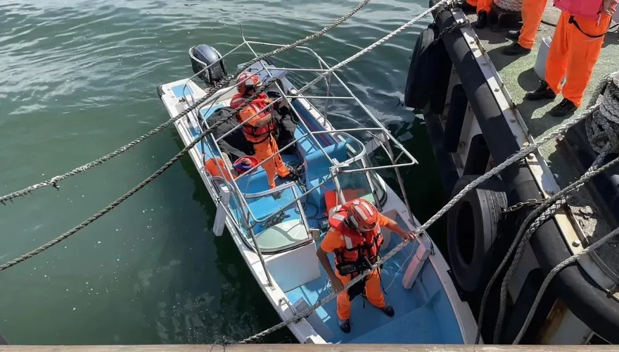 陸男開快艇闖淡水河　國台辦稱「個人行為」：民進黨沒必要草木皆兵