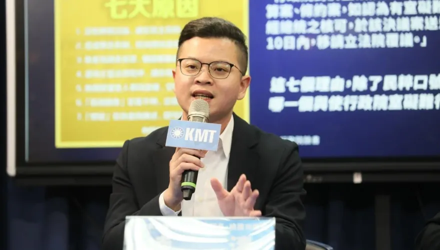 民進黨慌了？ 政院提覆議綠民代卻提「藐視議會罪」　國民黨轟：雙標作秀