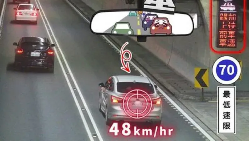 療癒罰單！雪隧龜速車「時速48km」　國道警也怒了：不罰說不過去