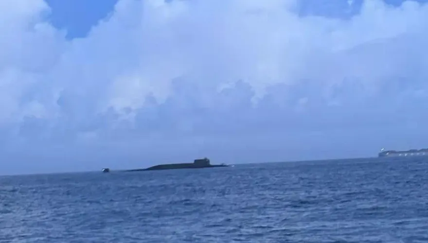 台灣海峽驚現大陸潛艦　專家：094A型潛艦發生狀況