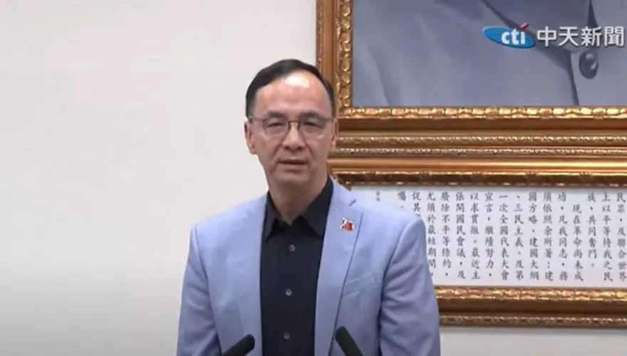 朱立倫批賴總統向民主宣戰　將團結6成民意對抗