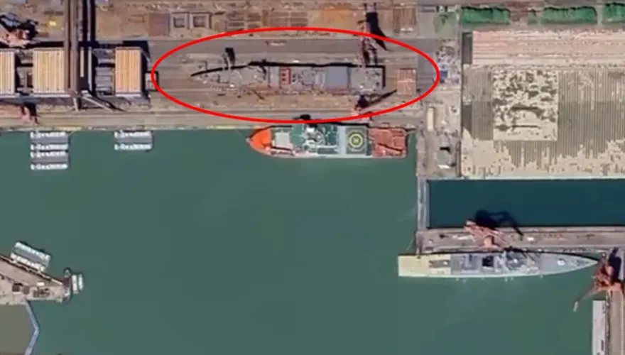 衛星圖曝陸疑似在造「最強海警船」　或因應南海及東海爭端情勢