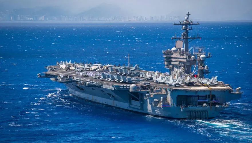 2024環太軍演集結29國機艦重裝登場  美卡爾文森號搭載F-35秀肌肉