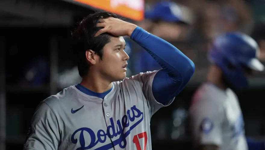 影/菜鳥主審好球帶寬似海！大谷超悶3支1　連10場打點止步