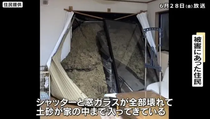 影/日奈良縣土石流淹6房　5旬婦外出逃過一劫