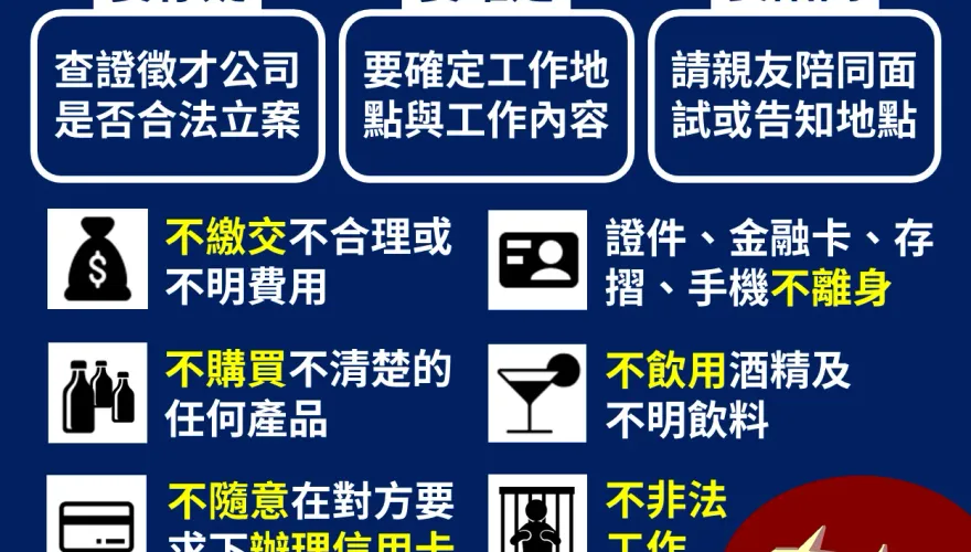 網路求職慎防暗藏詐騙陷阱　女大生想賺外快反成人頭
