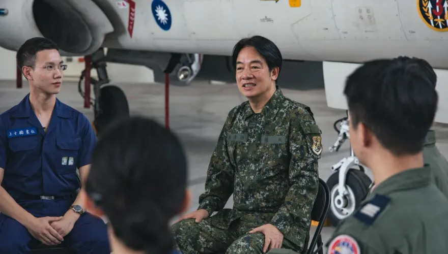 首見總統參與　賴清德錄製漢光演習精神戰力專案教育
