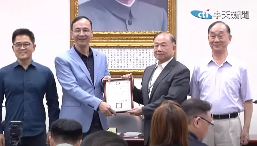 黃復興轉型成功！國民黨退伍軍人工作委員會　陳永康接替季麟連出任主委